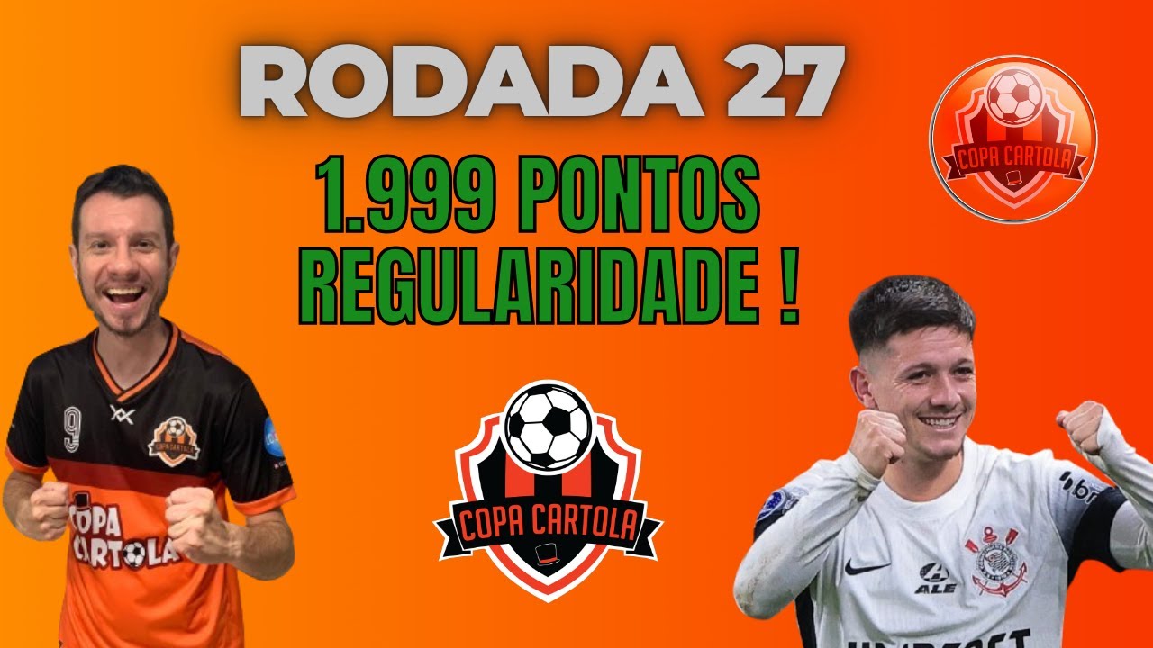 VOLTAMOS ! DICAS RDD 27 #CARTOLA