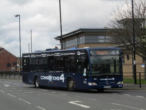 [SOME THRASH] Go North East 5366 BX63BDO on 4 to Heworth 20181228