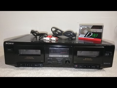 Sony TC-WE305 Dual-deck stereo cassette recorder-player image 4