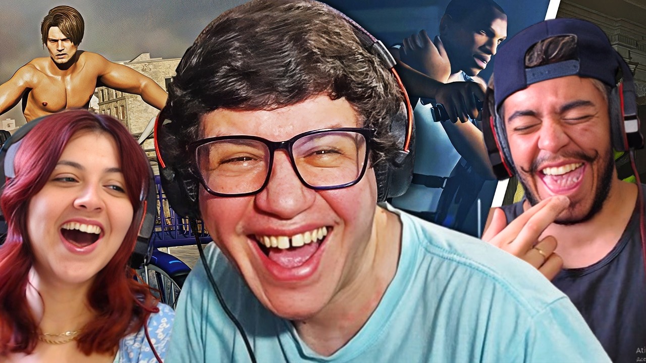 Resident Evil Requiem COM MODS FICA COMO? 😂😂😂 (Games EduUu) | REACT