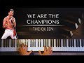 Queen: We Are The Champions + piano sheets ...