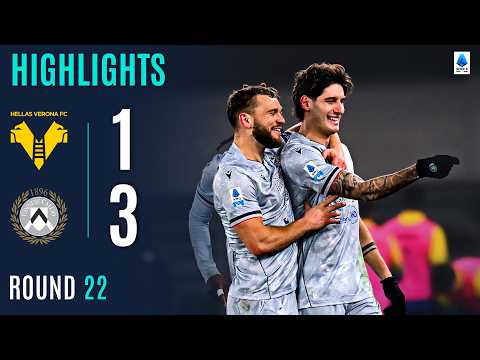 VERONA-UDINESE | HIGHLIGHTS | Stunners and Comebacks in Verona! | Serie A 2025/26