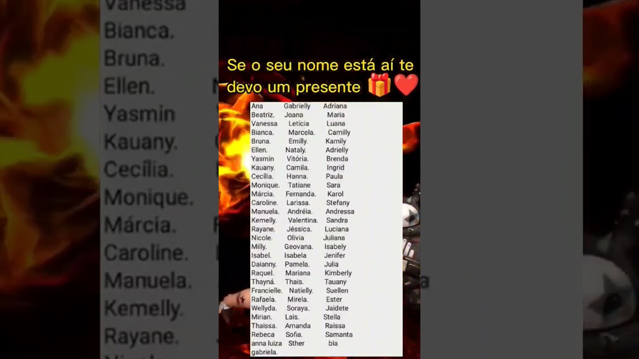 Names of the most perfect girls in the world 🥺❤️