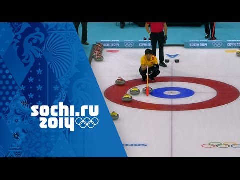 Curling - Men's Round Robin - Germany v China | Sochi 2014 Winter Olympics