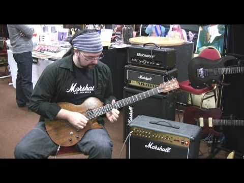 Chappers unveils the Chapman Guitars ML2 Prototype 2 at the Bristol Guitar Show \m/