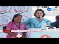 Congress leader Priyanka Gandhi urges people to vote for Banaskantha candidate Geniben Thakor
