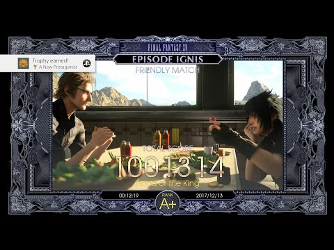FINAL FANTASY XV: Episode Ignis - Friendly Match (Ignis VS Noctis)