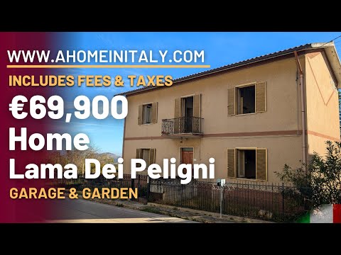 Bargain Italian property in a stunning location close to both the sea and ski resorts in Abruzzo.