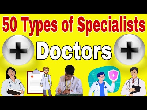 50 Types of Specialist Doctors | Types of Doctors | Doctors Specialist List in Hindi | Doctors list
