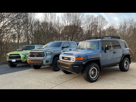 The Dream Team… Toyota 4Runner, Tundra and FJ Cruiser!