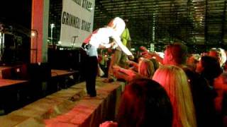 Kellie Pickler signing while singing &quot;One of the Guys&quot; Newton, IA