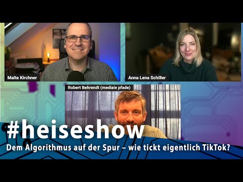 #heiseshow: Dem Algorithmus auf der Spur – wie tickt eigentlich TikTok?