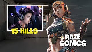 S0mcs' Radiant Raze: Perfect Entry Tactics & Skill Breakdown!