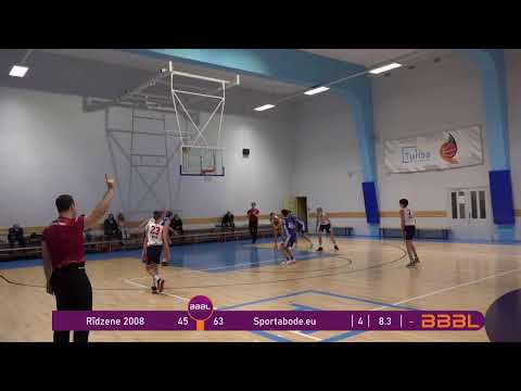 Rīdzene 2008 vs Sportabode.eu U14