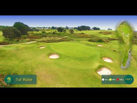 Hole 1 at La Moye Golf Club