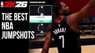 The Best NBA Jumpshot to use in NBA2K26