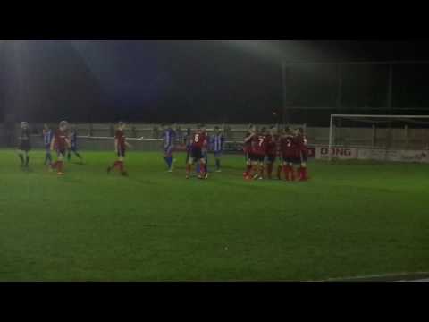 Brightlingsea Regent 5-0 Ware.  Ryman Isthmian League Division 1 North.  Tue21Feb2017