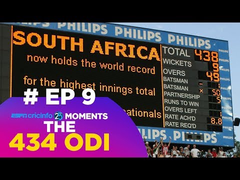 How 438 runs in ODI changed cricket (9/25)