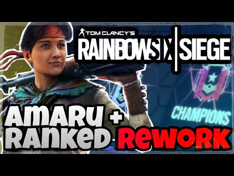 Amaru Rework, Ranked Rework and Proximity Alarm REACTION! - Rainbow Six Siege Operation Steel Wave