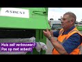 Huis zelf verbouwen? Pas op met asbest!