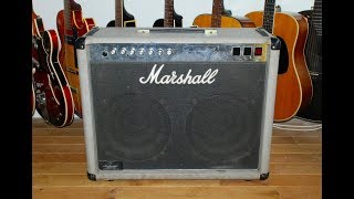 Video thumbnail for Marshall Silver Jubilee 2558 combo by Flash Grover