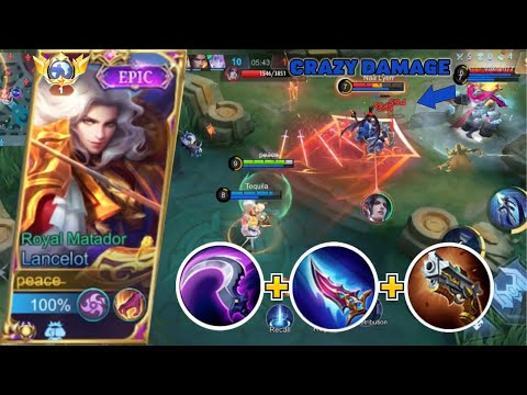 GLOBAL LANCELOT BEST 1 HIT BUILD 2023!! | SECRET BUILD FROM TOP 1 GLOBAL LANCELOT - MLBB