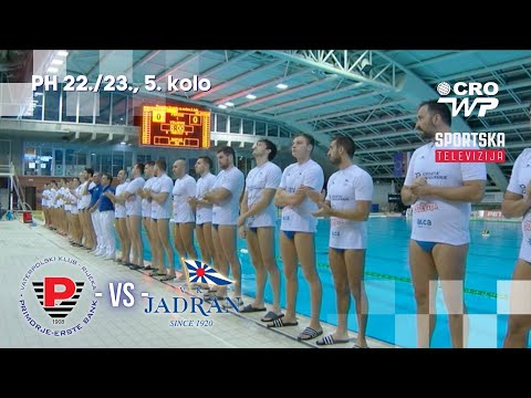 PH 22/23, 5. kolo - VK Primorje EB vs VK Jadran
