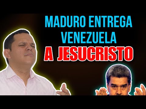 Presidente Maduro le entrega Venezuela a Cristo y dice arrepentirse de sus pecados.
