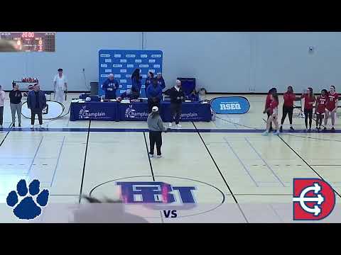 RSEQ Basketball féminin 🏀 1/4 finale - Trois-Rivières vs Ch.-Lennoxville (SF03)