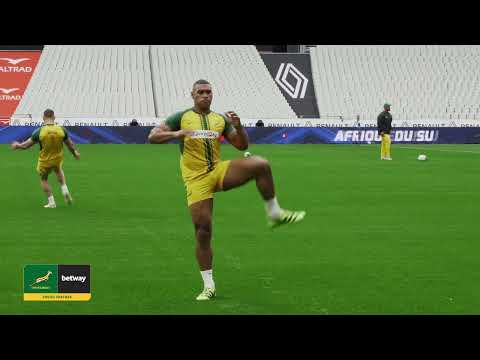 Springboks Captain's Run vs France 🇫🇷 