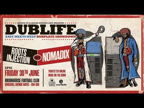 Roots Injection mts Nomadix @ Brookhouse FC. Hayes. Friday 30th June 2023.