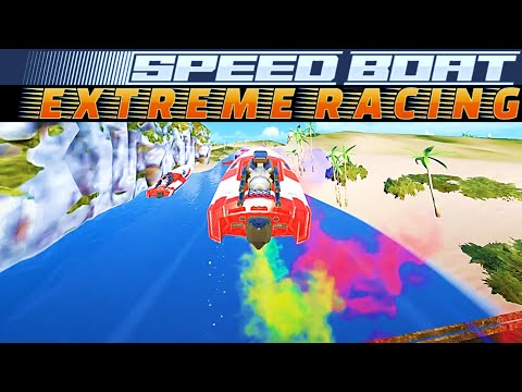 , title : 'ニトロ噴射でかっ飛ばすボートレースのゲーム 🚤 - Speed Boat Extreme Racing GamePlay 🎮📱'