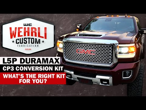 WCFab L5P Duramax CP3 Conversion Kit