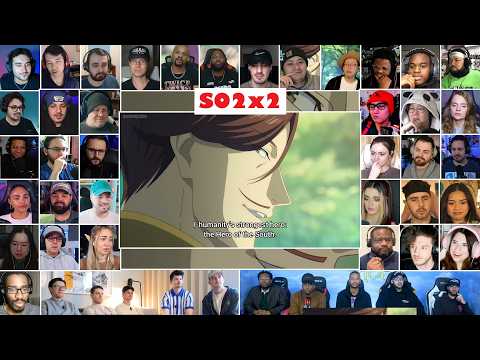 [40+ Reactors] Frieren: Beyond Journey's End SEASON 2 Episode 2 MEGA REACTION Mashup