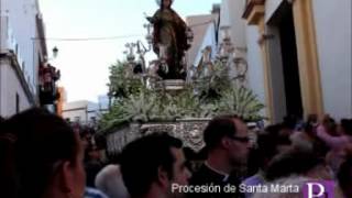 preview picture of video 'Procesión de Santa Marta de los Molares 2012'