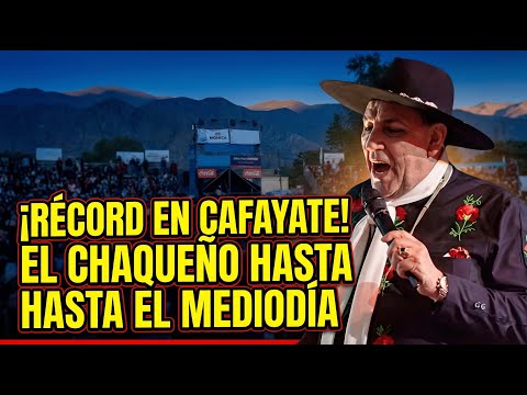 EL CHAQUEÑO PALAVECINO EN SERENATA A CAFAYATE - FEBRERO 2026