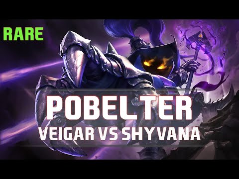 Pobelter as Veigar vs Shyvana - S8 JUNGLE Ranked Gameplay