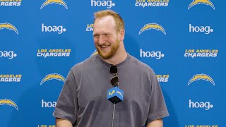 Will Dissly On Joining Herbert & Harbaugh | LA Chargers