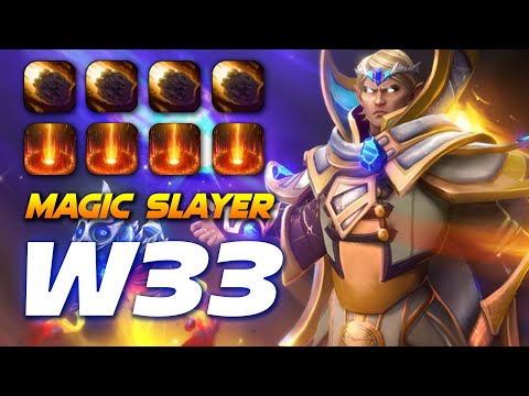 w33 Invoker Magic Slayer - Dota 2 Pro Gameplay [Watch & Learn]