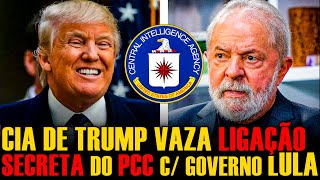 #2   O NARCOESTADO! CIA VAZA A LIGAÇÃO DO PCC COM O GOVERNO LULA E O EXÉRCITO!