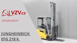 Chariot &eacute;l&eacute;vateur &agrave; trois roues Jungheinrich EFG 218 k | Image 4 - Machineryline