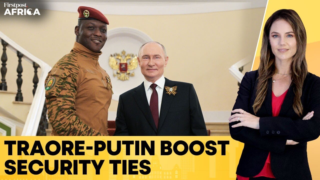 Russia-Burkina Faso Alliance: Putin and Traore Finalise New Security Pact | Firstpost Africa | N18G