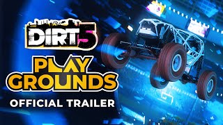 DIRT 5: трейлер нового режима Playgrounds, где можно создавать арены для развлечений