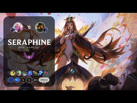 Seraphine Support vs Nautilus - EUW Master Patch 12.23