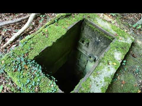 alte Marine Munitionslager Bunker auf der Insel Rügen