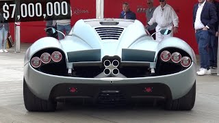 New Pagani Codalunga SOUND - Revs, Driving and First Look