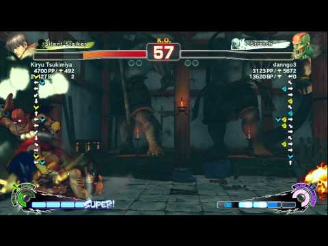 Kiryu Tsukimiya (Guy) vs. Danngo (Dhalsim) - SSF4 AE 2012 Ranked Match
