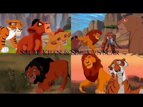 SHERE KHAN & SIMBA vs SCAR || Remake Trailer ||