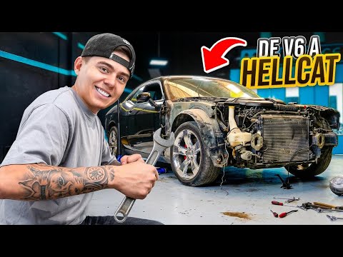 INICIA LA TRANSFORMACIÓN A HELLCAT - VLOG #2 | ManuelRivera11