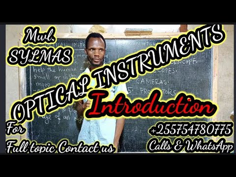 PHYSICS; OPTICAL INSTRUMENTS 1